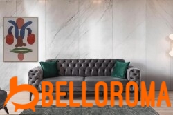 İcon 3'lü Koltuk Gri - Thumbnail