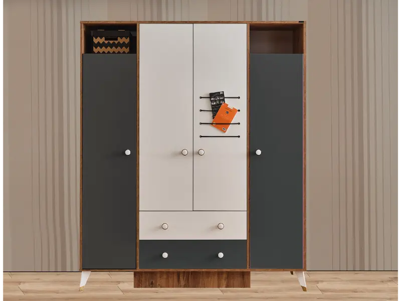 Smart 4 Kapaklı Gardırop